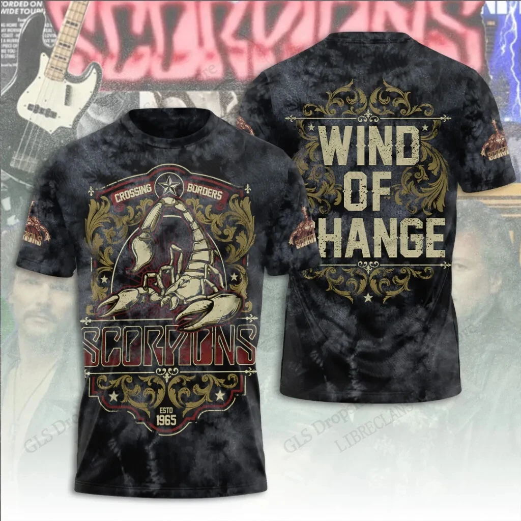 Kaos 3D Print Band Rock Baru S - Men'S Fashion Over 60 ulasan dan harga