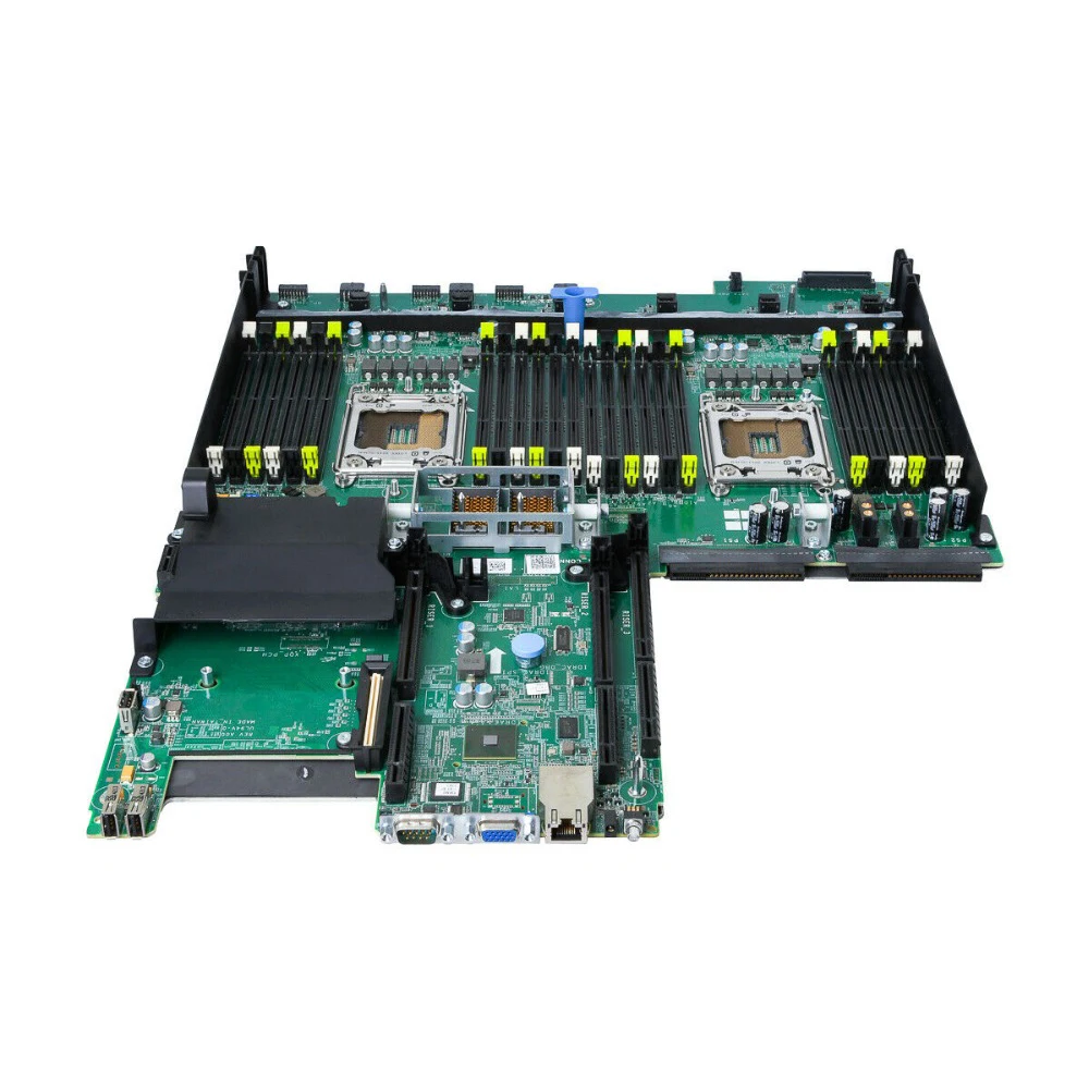 Para Dell Para PowerEdge R820 2U YWR73 4K5X5 66N7P Placa-mãe do servidor