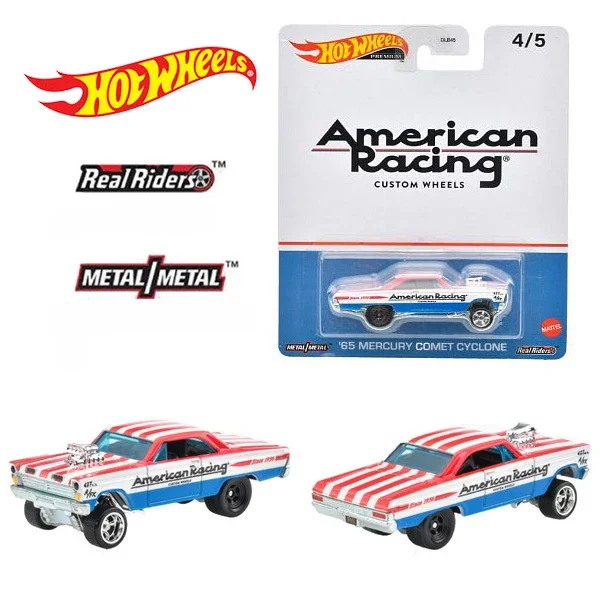 Original Hot Wheels Premium Car Pop Culture Kids Toys for Boys 1/64 Diecast Dairy Delivery Nissan Skyline Van Mercury Comet Gift