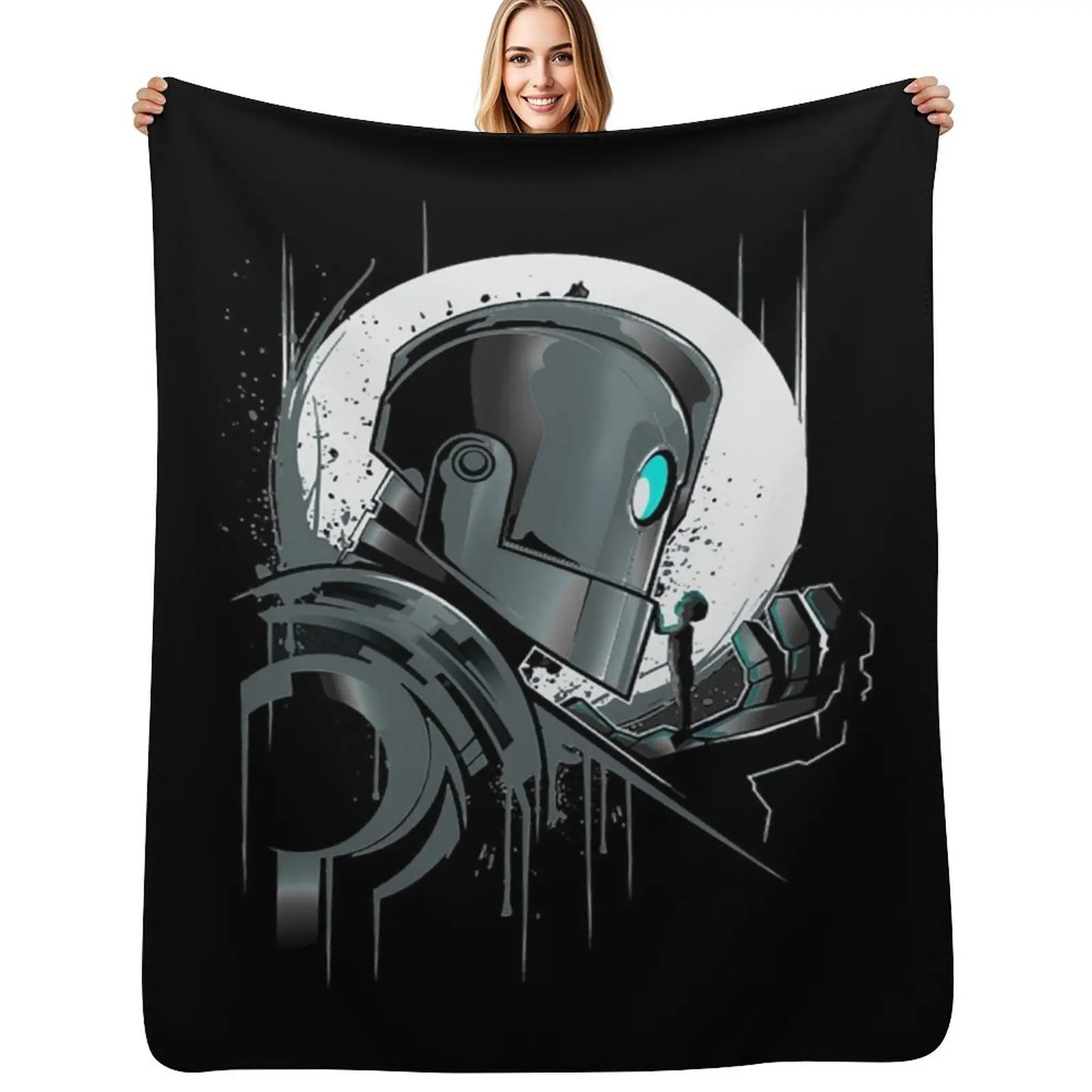 

Respect giant Throw Blanket Furry Baby Cute Plaid Decorative Sofa Blankets