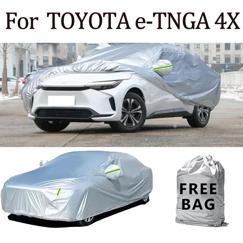 

Для TOYOTA E-TNGA 4X автомобильный чехол уличные защитные чехлы снежный солнцезащитный козырек водостойкий пылезащитный внешний УФ автомобильные аксессуары
