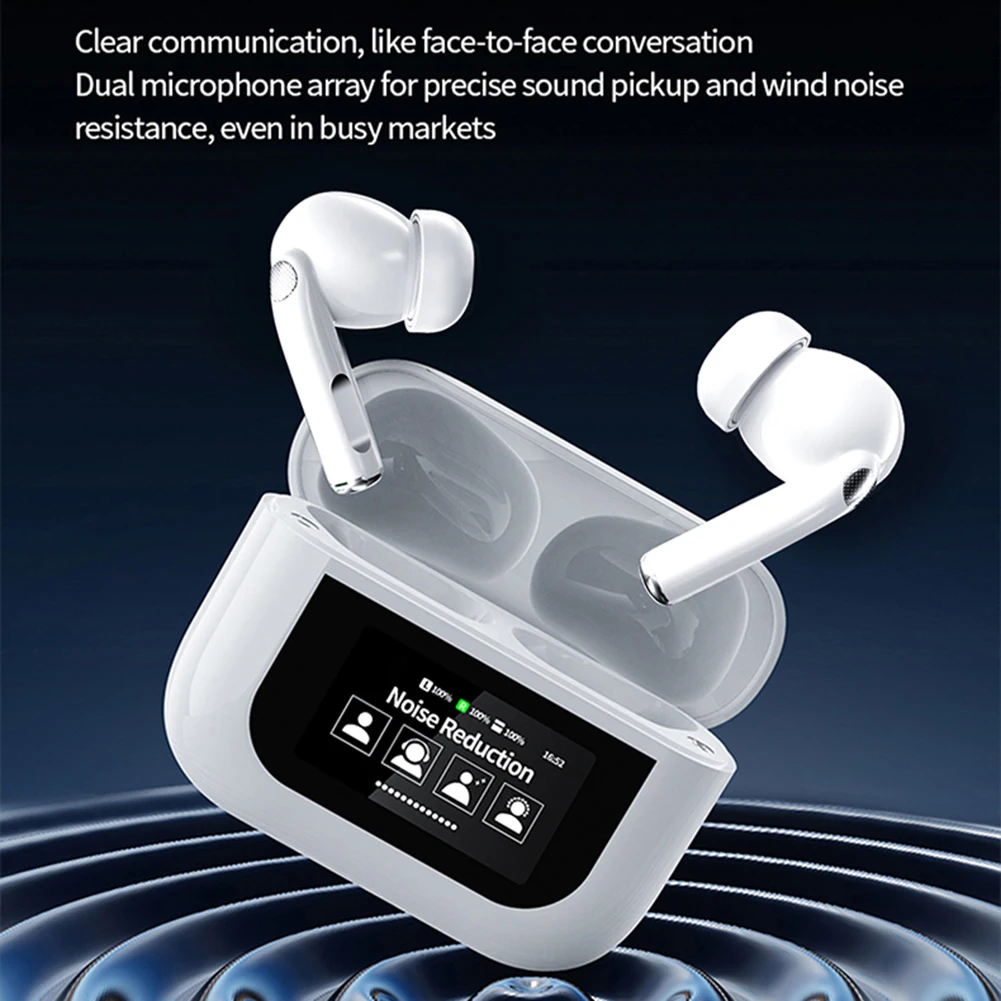 AI Translation Headphones 144 Languages real-time translators headphones For Travel study Abroad instant voice translator Earbud