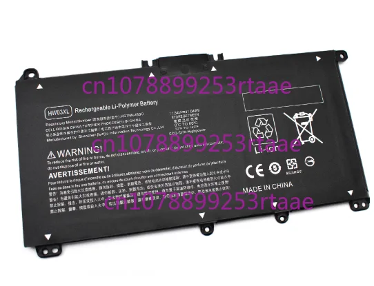 

HW03XL Laptop Battery For HP Pavilion 15-EG0011NT EH1544ND 17-CN0000SF TPN-Q245 L96887-2B1 HSTNN-UB7W DB9Y LB8U IB90