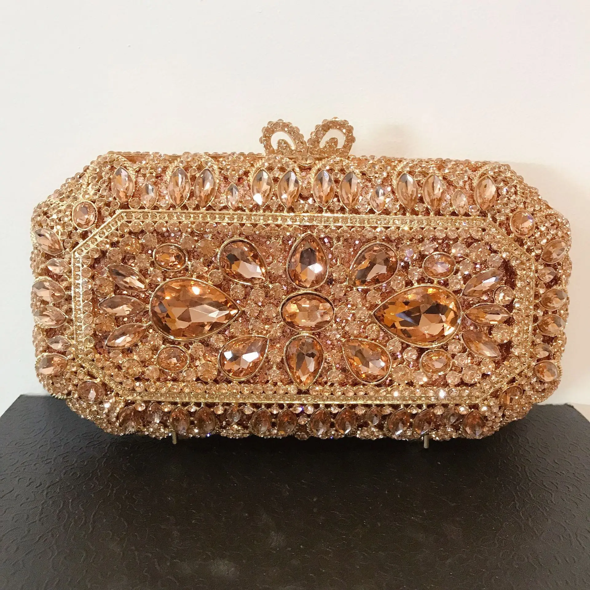 

Сумка-клатч со стеклянной цепочкой и бриллиантами, банкетная сумка-клатч со стразами