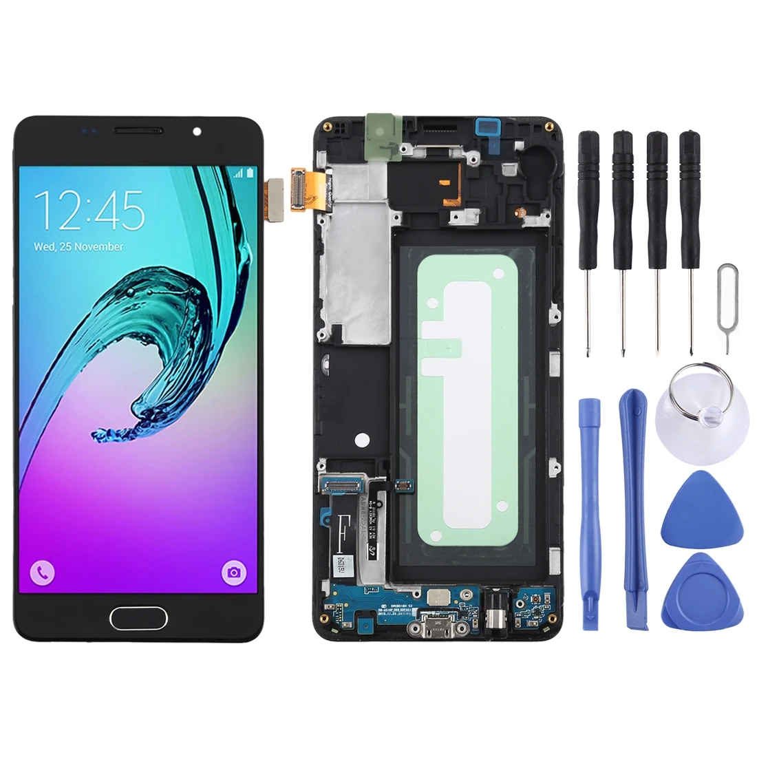 

TFT LCD Screen for Galaxy A5 (2016) / A510F Digitizer Full Assembly with Frame