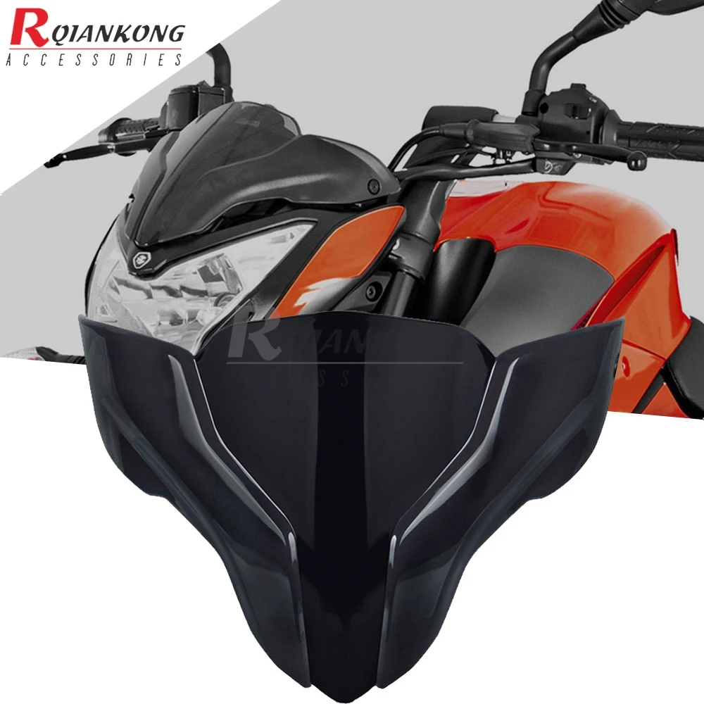 New Motorcycle Accessories Windshield Windscreen Wind Screen Deflectors For BAJAJ Pulsar NS200 NS 200 200NS 2014-2023 2024 2025