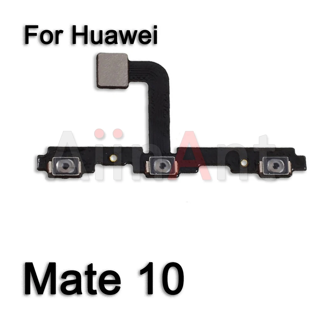 Aiinant Button key Switch Volume On Off Power Flex Cable Control Ribbon For Huawei Mate 8 9 10 20 20X 30 Lite Pro Phone Parts