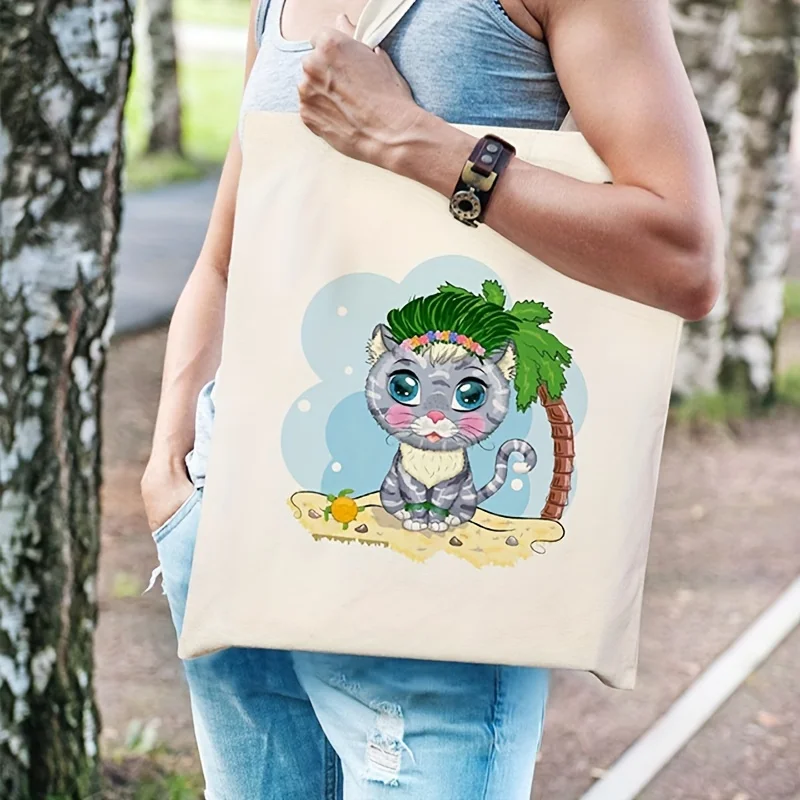 4/10 Pack Mini Canvas Tote Bags (31x36cm) - DIY Blank Bags for Painting, Sublimation & Custom Party Crafts