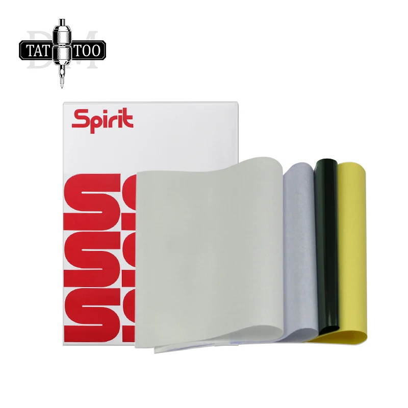 DMTATTOO High Quality Spirit Tattoo Transfer Paper A4 Size Free Hand Thermal Copy Template Paper For Tattoo Artists