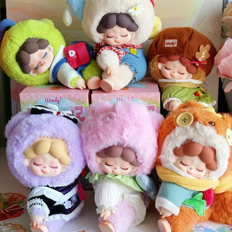 

Wendy Second Generation Garden Treasure Hunting Diary Blind Box Series Plush Toy Kawaii Ornament Mysterious Box Peripheral Gifts