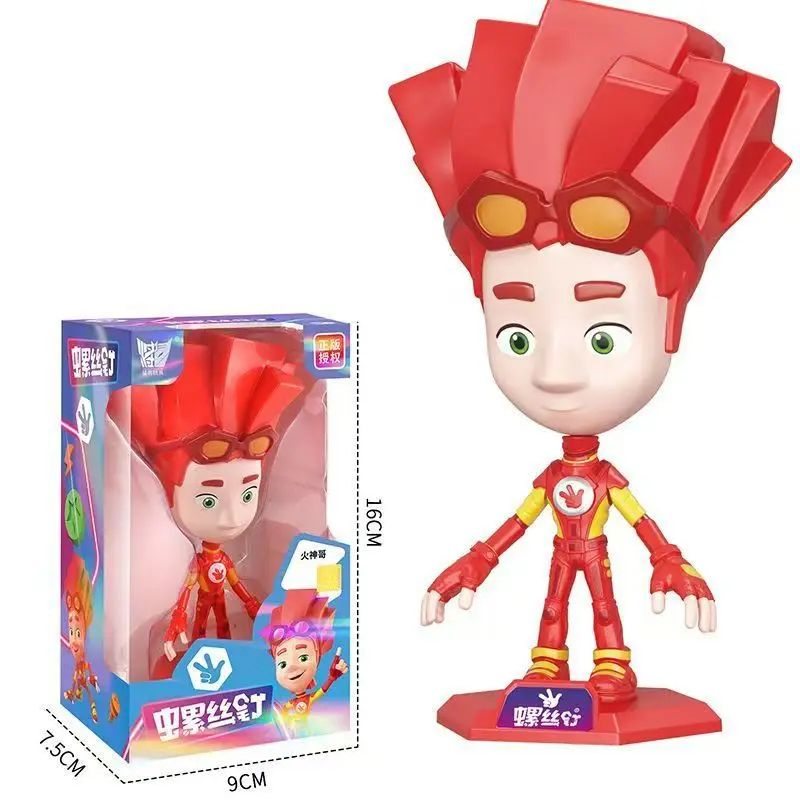 The Fixies Simka Nolik Joint Movable Anime Action Figures Digit Tom-Thomas Doll Model Toys Collect Ornaments