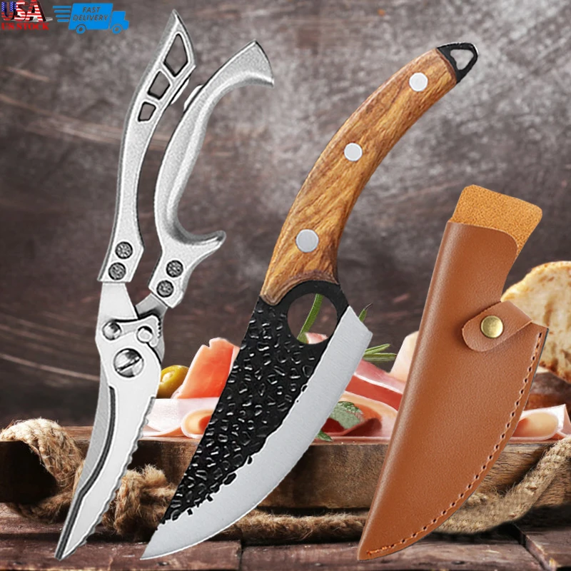 

Stainless Steel Kitchen Scissors Forging Bone Cutlery for Cutting Pork and Mutton Kitchen Knife for Cutting Fruit Sharp Knife