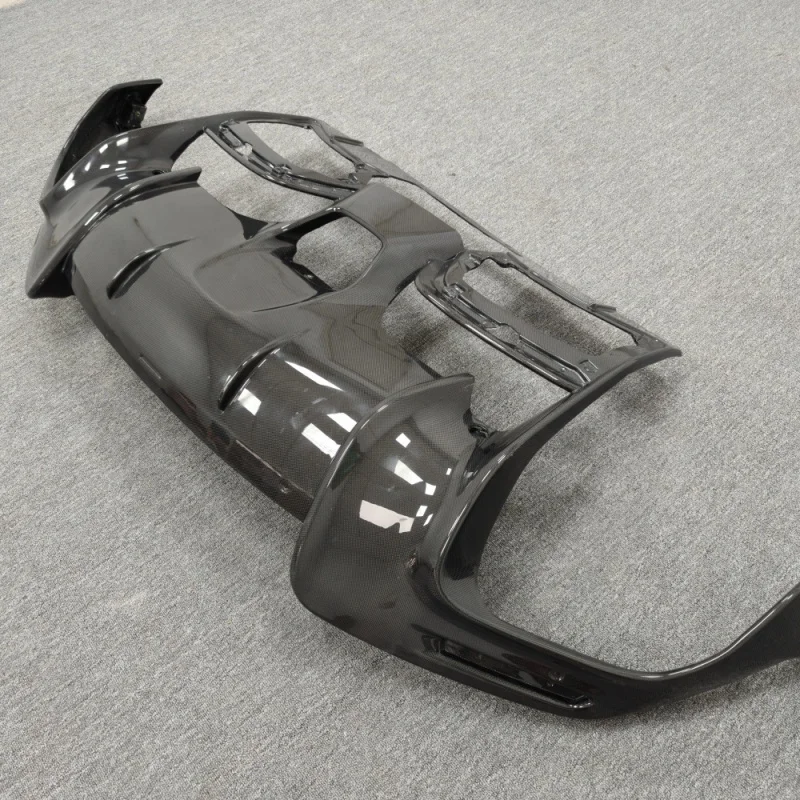 Новый OEM-стиль, сухая задняя губа диффузора из углеродного волокна, подходит для модификации кузова Ferrari Purosangue FUV