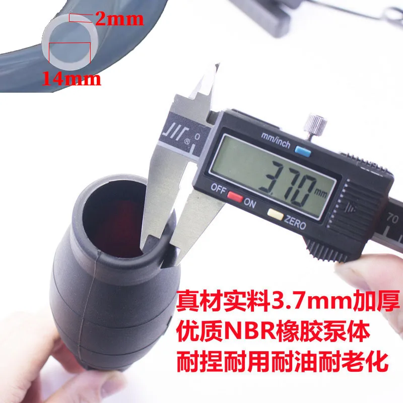 Adjustable PVC Handy Manual Gas Oil Pump Car Fuel Pump Hand Straw Durable For Liquid Gasoline Tuning Fuel Gasoline Diesel Pump