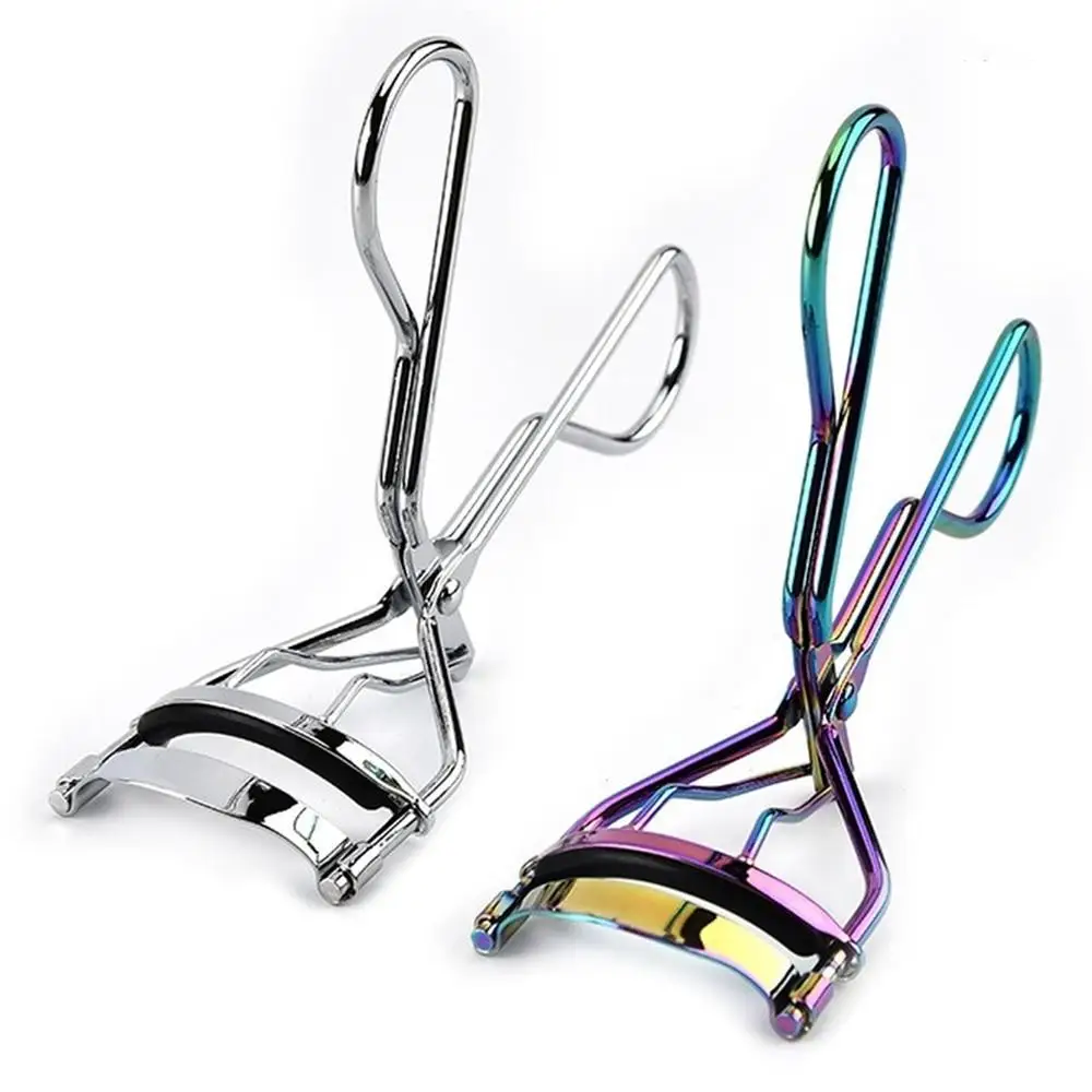 1 Piece Protable Colorful Eyelashes Curler Tweezer Curling Eye Lashes Clip Cosmetic Beauty Makeup Tool