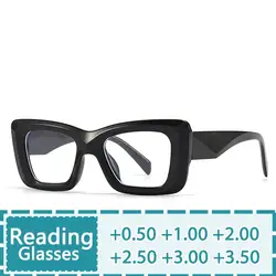 R56509 Brand Design Small Frame Cat Eye Reading Glasses+1.00+2.00+3.00 Men's and Women's Popular Presbyopia Glasses