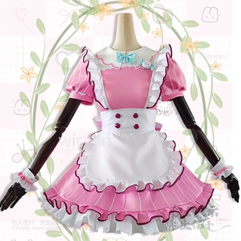 واكانا شيكي أوهارا روبي كوروساوا صن شاين!! AiScReam هولو لايف تأثيري حلي هالوين الحلو خادمة لوليتا فستان كوس مخصص