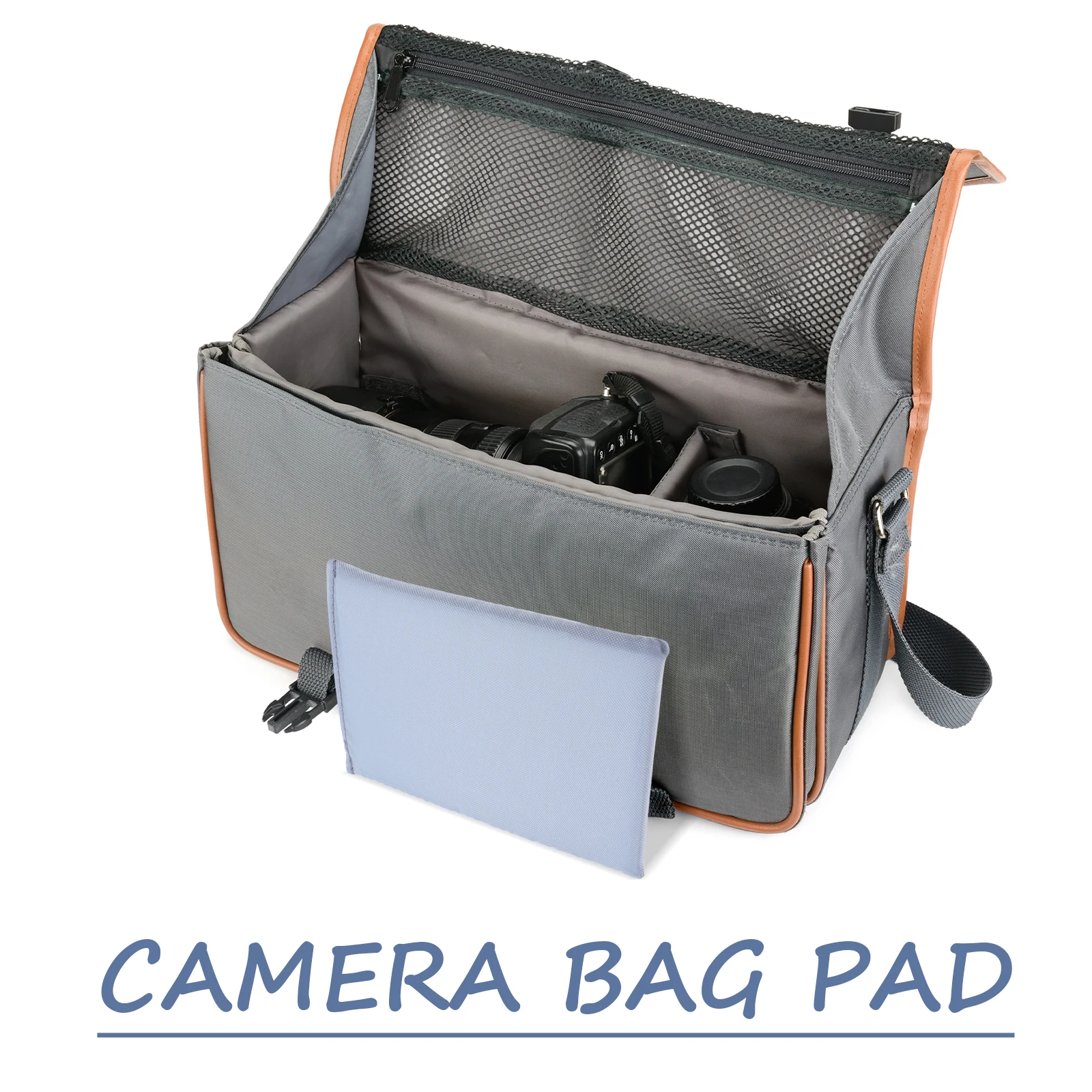 

4pcs Camera Bag Padded Dividers Medium Shockproof Inner Organizer Bags Protective Storage Backpack Inserts Partition Camera Case