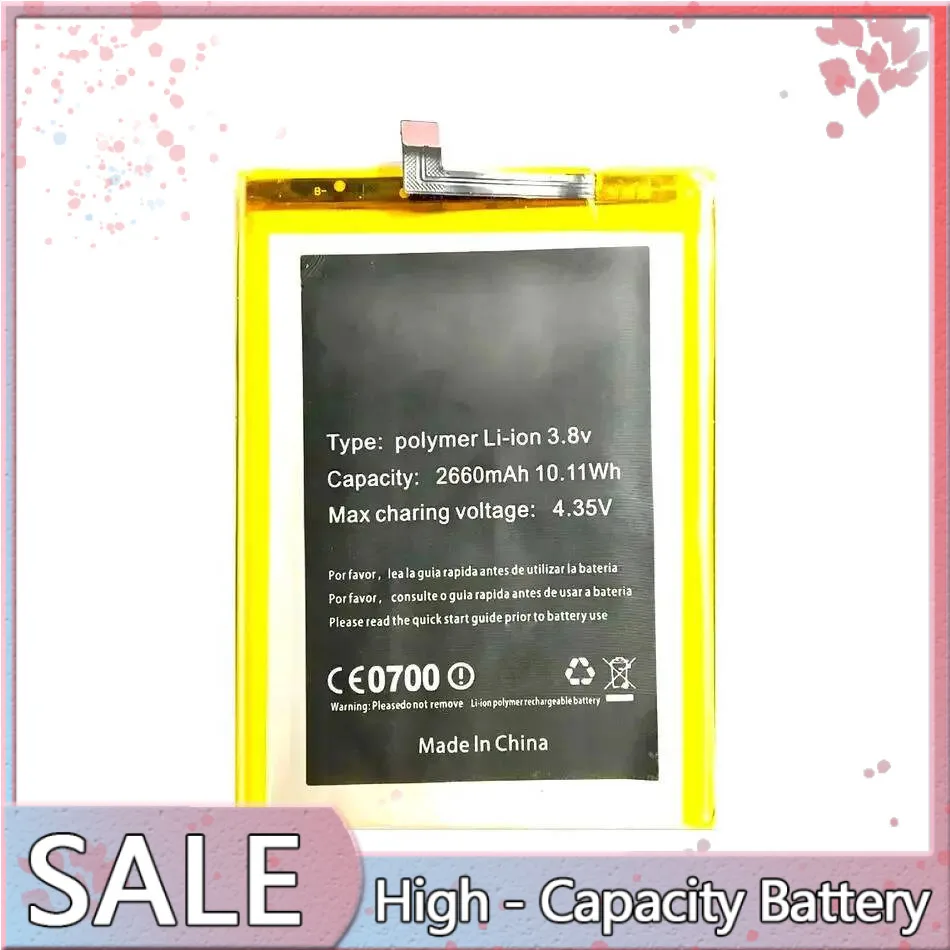 

For Doogee F5 High Compatibility Mobile Phone Battery 2660mAh