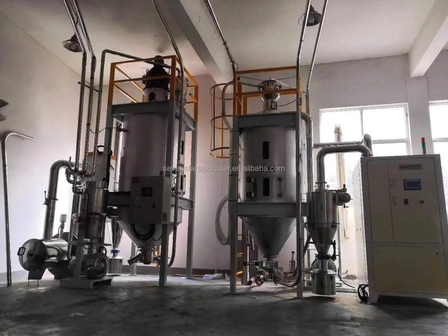 FDY mit PET-Flocken-Kristallisator