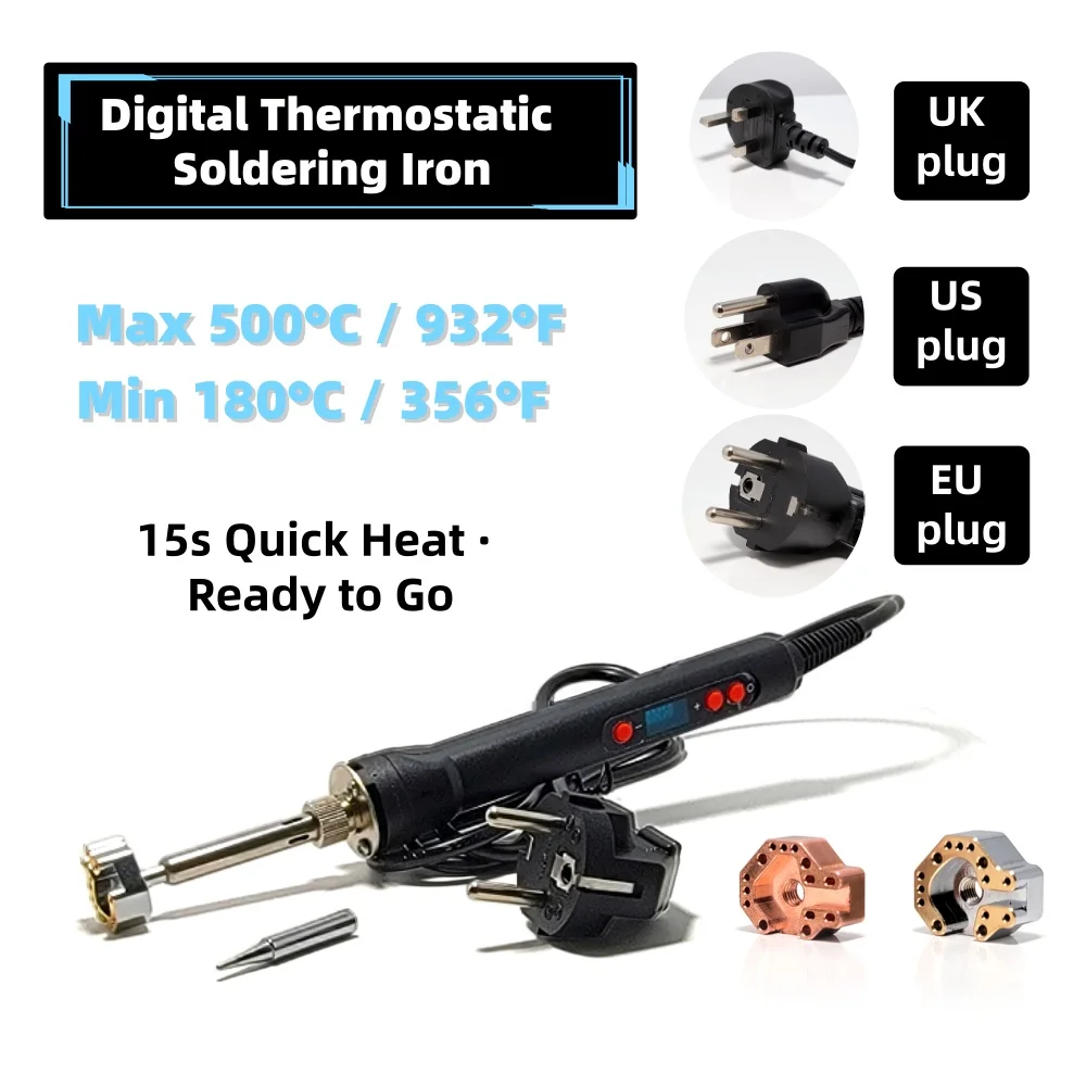 936 90W Adjustable Temperature Electric Soldering Iron For PS4 PS5 Xbox Switch Pro Controller Joystick Disassembly Repair Tools