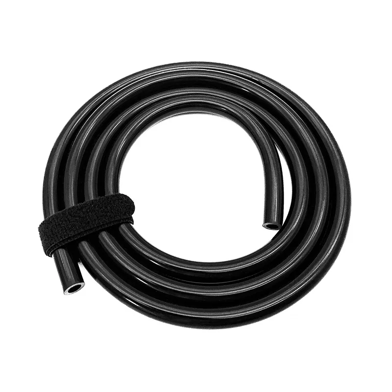 Black Food Grade Silicone Hose ID 1mm~25mm Wear Resistance Nontoxic High Resilience for Food Processing Industry 1 Meters