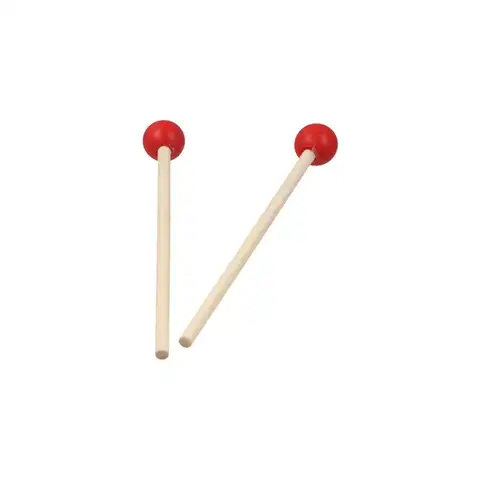 드럼 연습 도구 나무 드럼 스틱 부드러운 고품질 나무 드럼 스틱 크리 에이 티브 편안한 그립 마림바 스틱 어린이