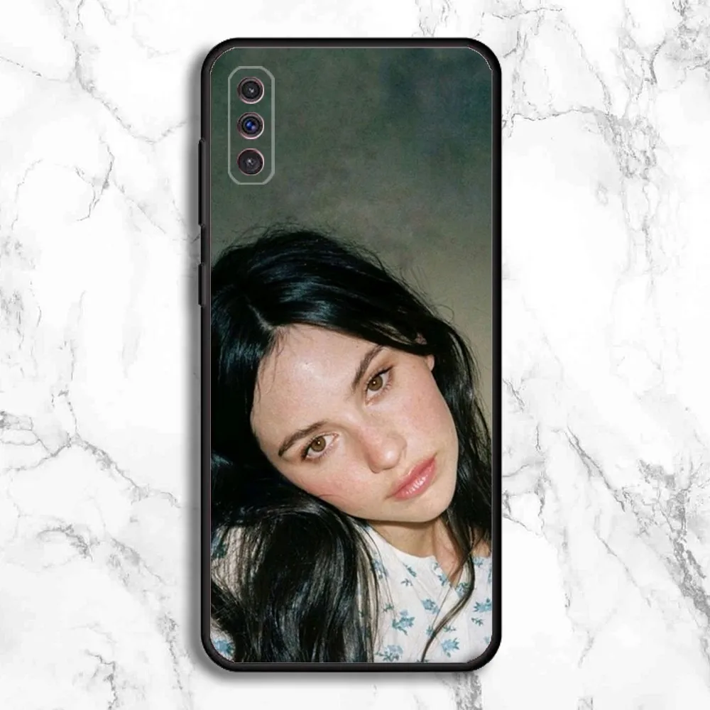 G-Gracie Abrams Singer 21 Phone Case For Samsung Galaxy A13,A21s,A22,A31,A32,A52,A53,A71,A80,A91 Soft Black Phone Cover