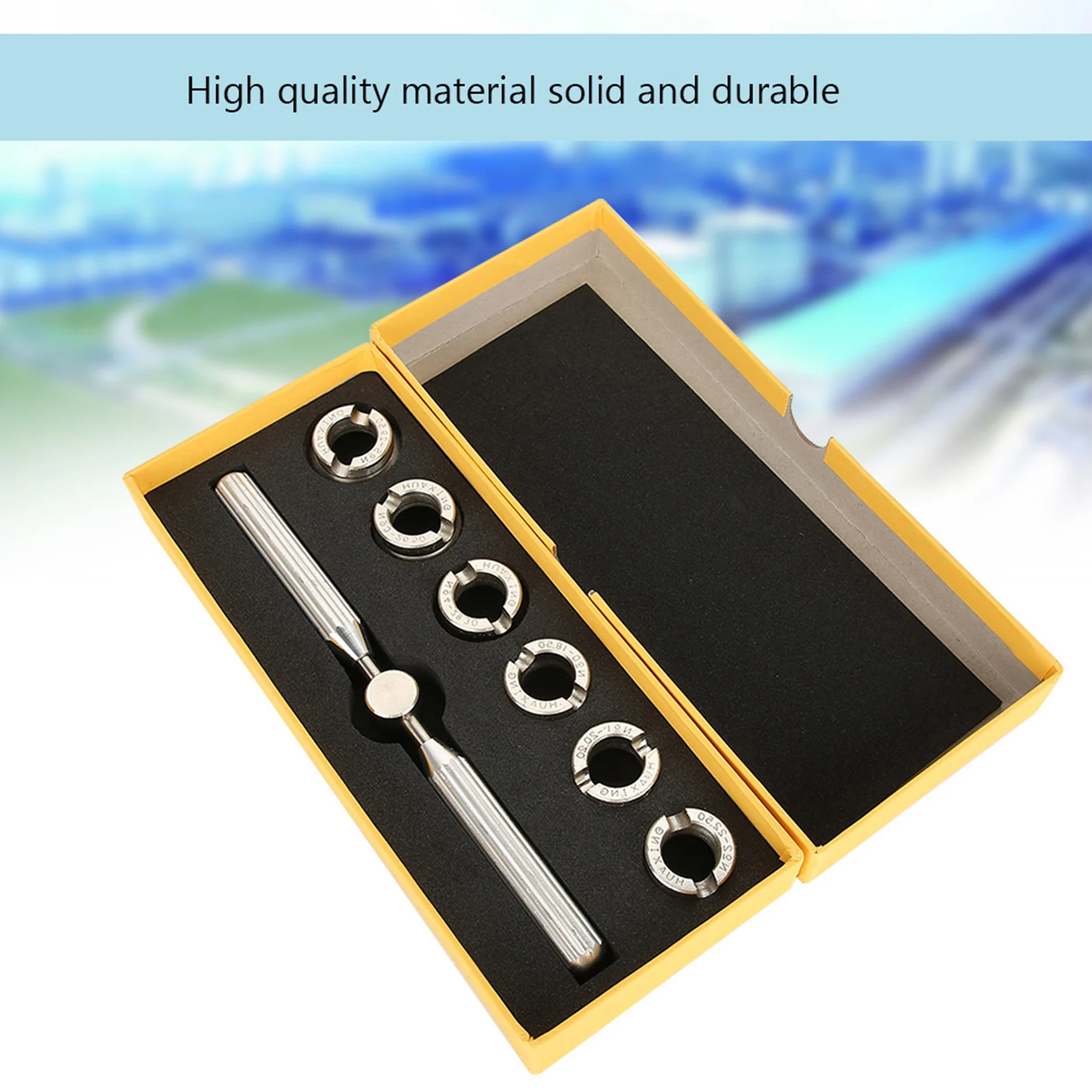 Watch Back Case Cover Opener Remover Wrench Dies Repairer Tool Set for Rolex Oyster Watch Case Opener Watch Back Case Remover