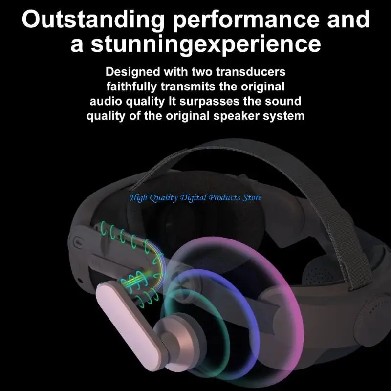 U2JE交換ヘッドバンドバランスウェイトVRヘッドウェアはQ 3の快適さを高める