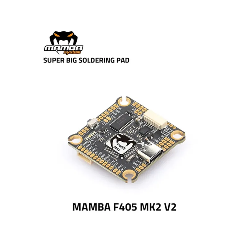 Diatone MAMBA F405 MK2 V2 Flight Controller F40MK2 / F50 BLS ESC Stack/Flytower 30MM/M3 Supports O3 HD VTX For FPV Racing Drone