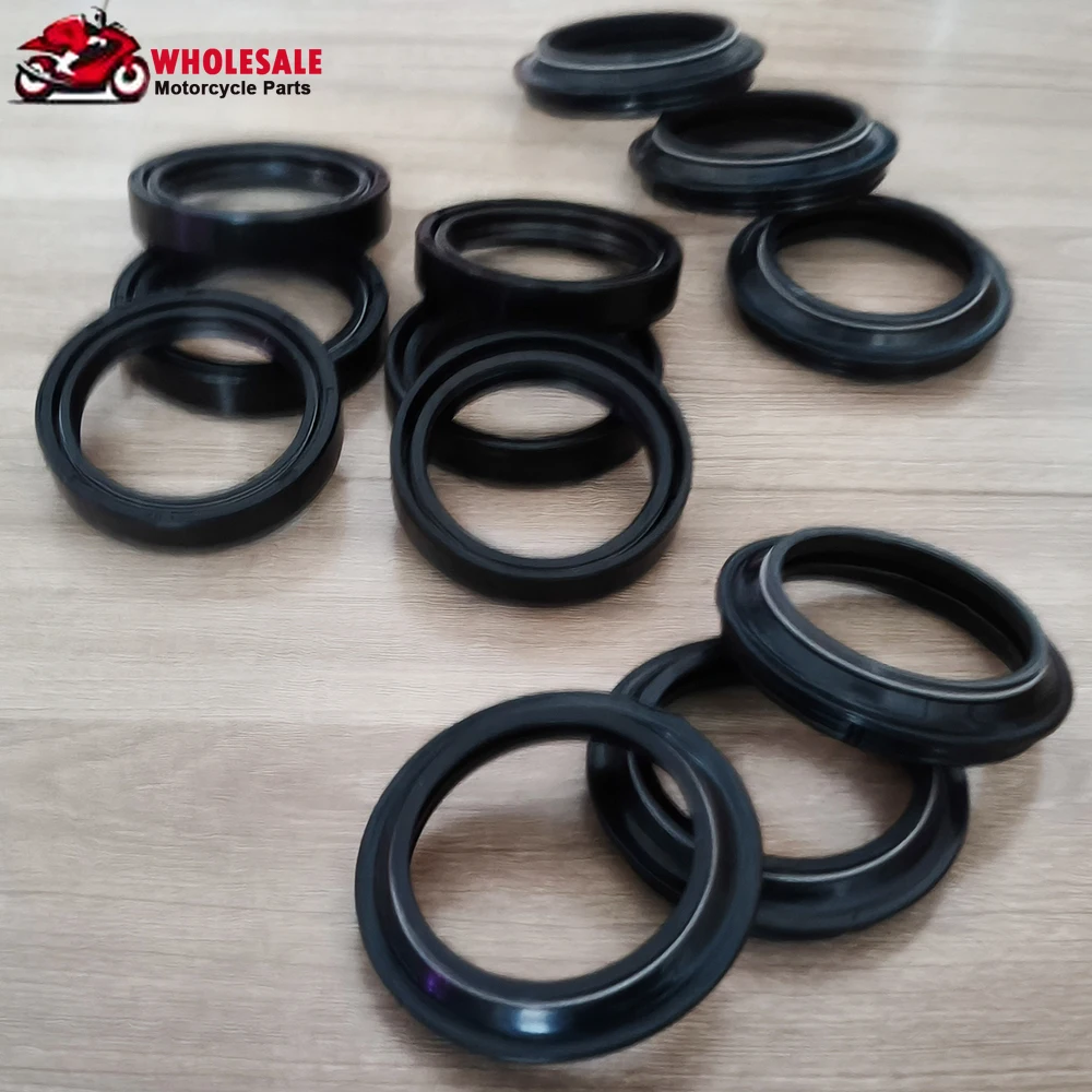 

2/4/8/16pc 43x53x9.5/11.5 Front Fork Dust Oil Seal For KT*M Freeride E electric SX85 XC85 SX105 XC105 SX XC 85 105 Freeride 350