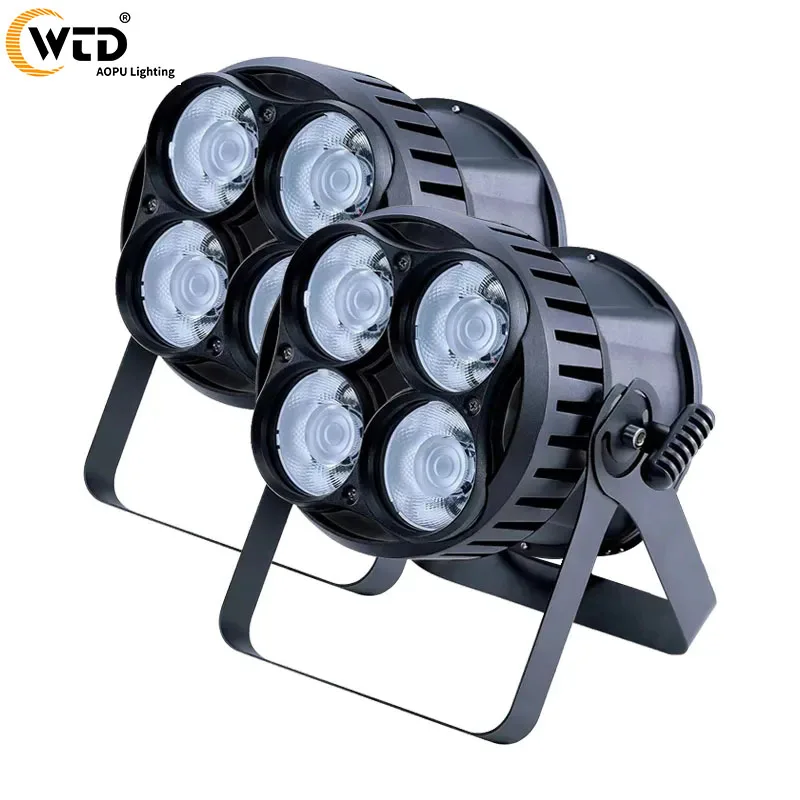 

Outdoor Waterproof 4x100W RGBW 4 Eyes Cob LED Par Light Rainbow Effect White Beam DMX512 Control Mode Pixel Stage Wash Light