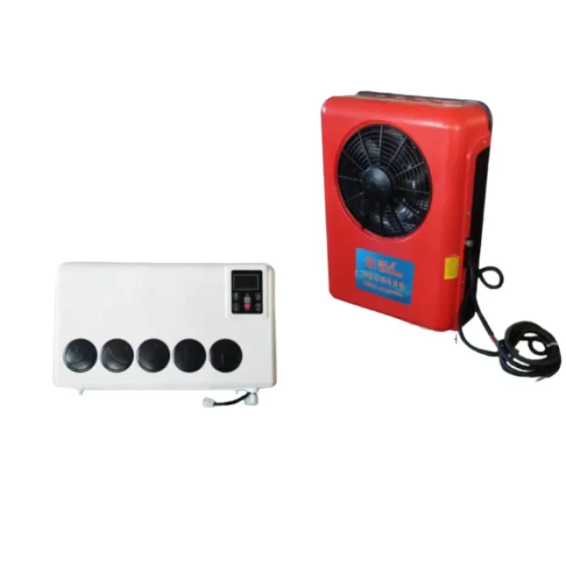 مكيف هواء ركن السيارة دافئ وبارد 12 فولت لشاحنات Rv مكيف هواء 12 فولت