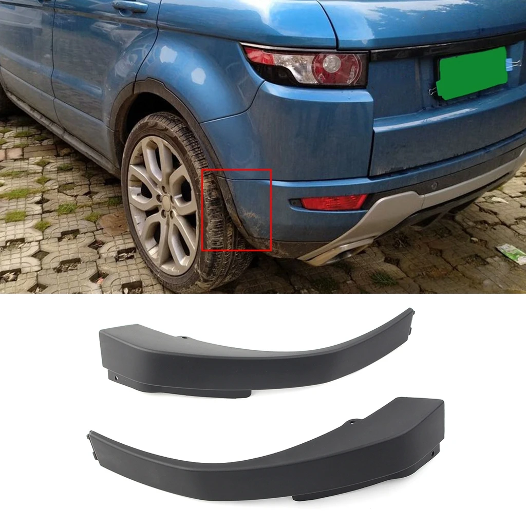 

1Pair Car Rear Bumper Wheel Trim Molding Bracket For Land Rover Range Rover Evoque 2012 2013 2014 2015 Car Accessories