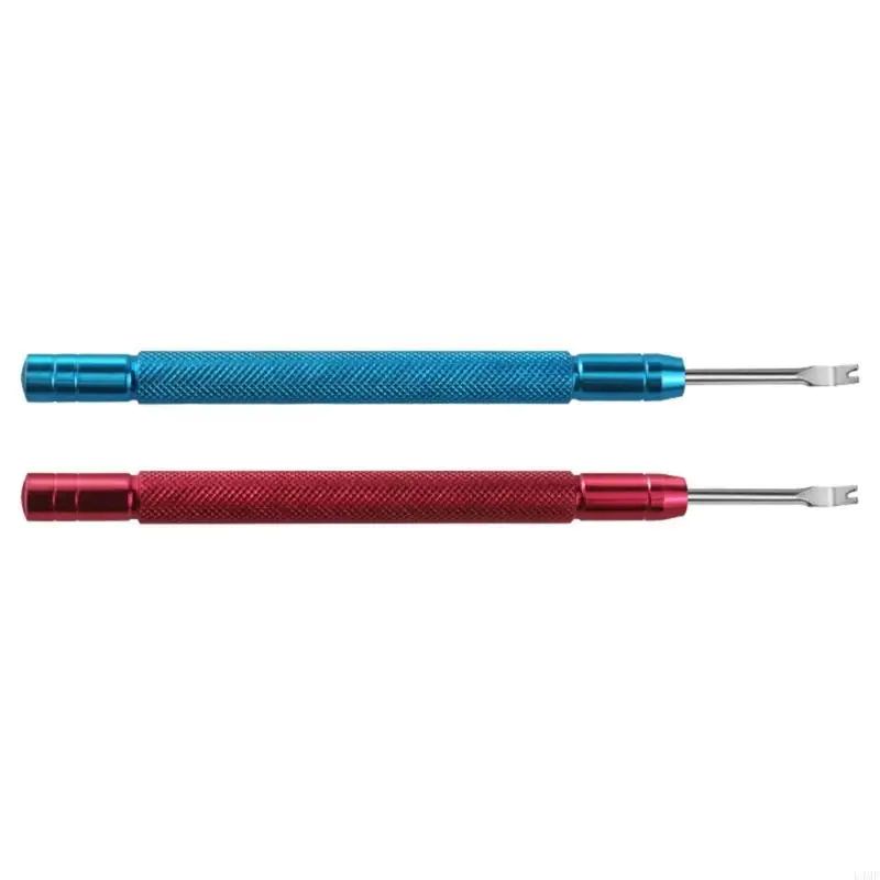 

Professional Watch Hand Removers Tool Set of 4 Accuracy Watchmakers Tool with Aluminum Handle Carbon Steel Blade L4MF