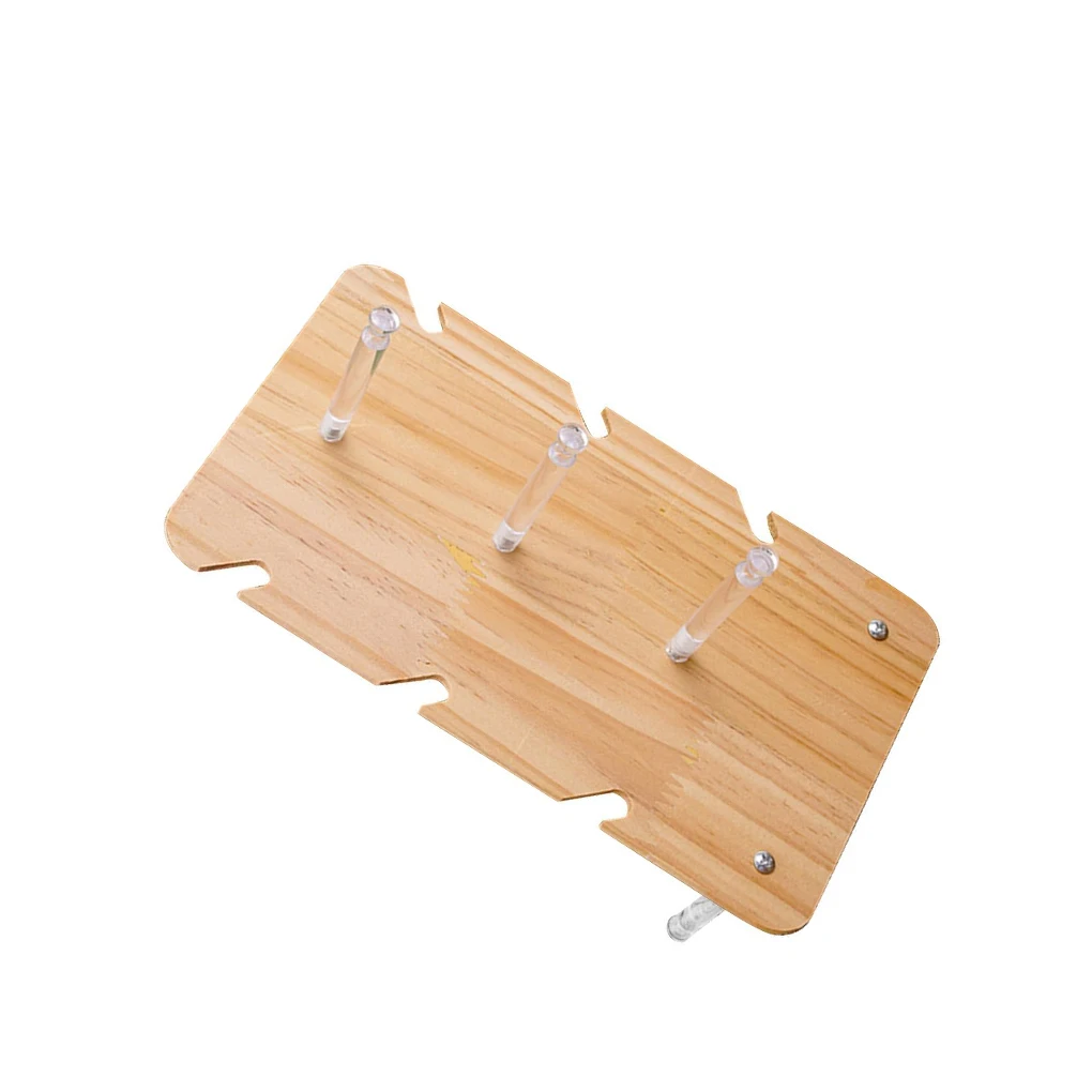 Eyeglasses Frame Stand Retail Table Display Stand Transparent for Showcase four pairs