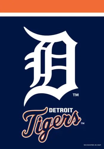 Detroit Tigers Garden Flag Licensed ; Briarwood Lane