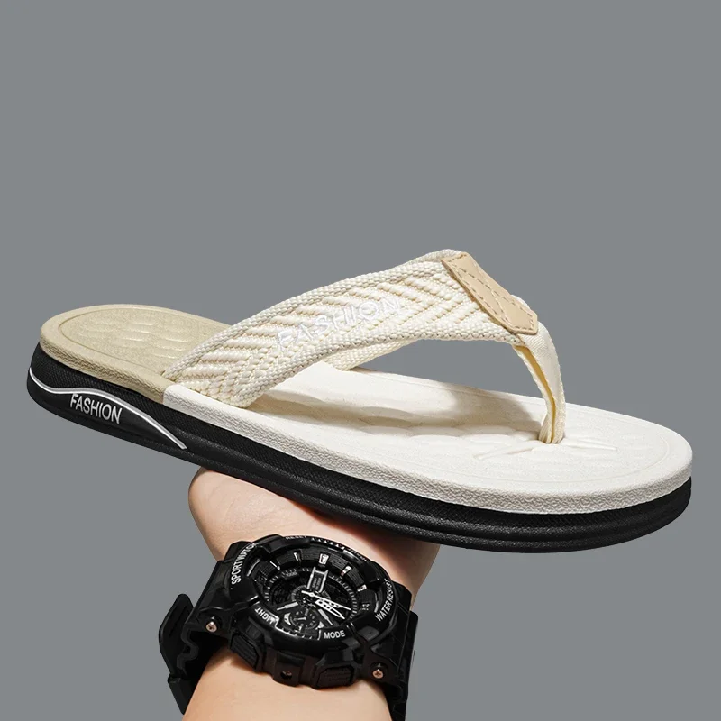 Daily Shopping Matching Summer Flat Slippers Unisex Anti Slip Student Leisure Walking Casual Shoes