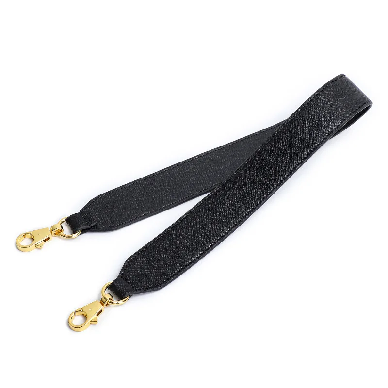 Female Black Shoulder Bag Strap 67cm PU Leather Bag Strap Solid Straps Belt Accessories Wide Shoulder Bags Belt Replacement