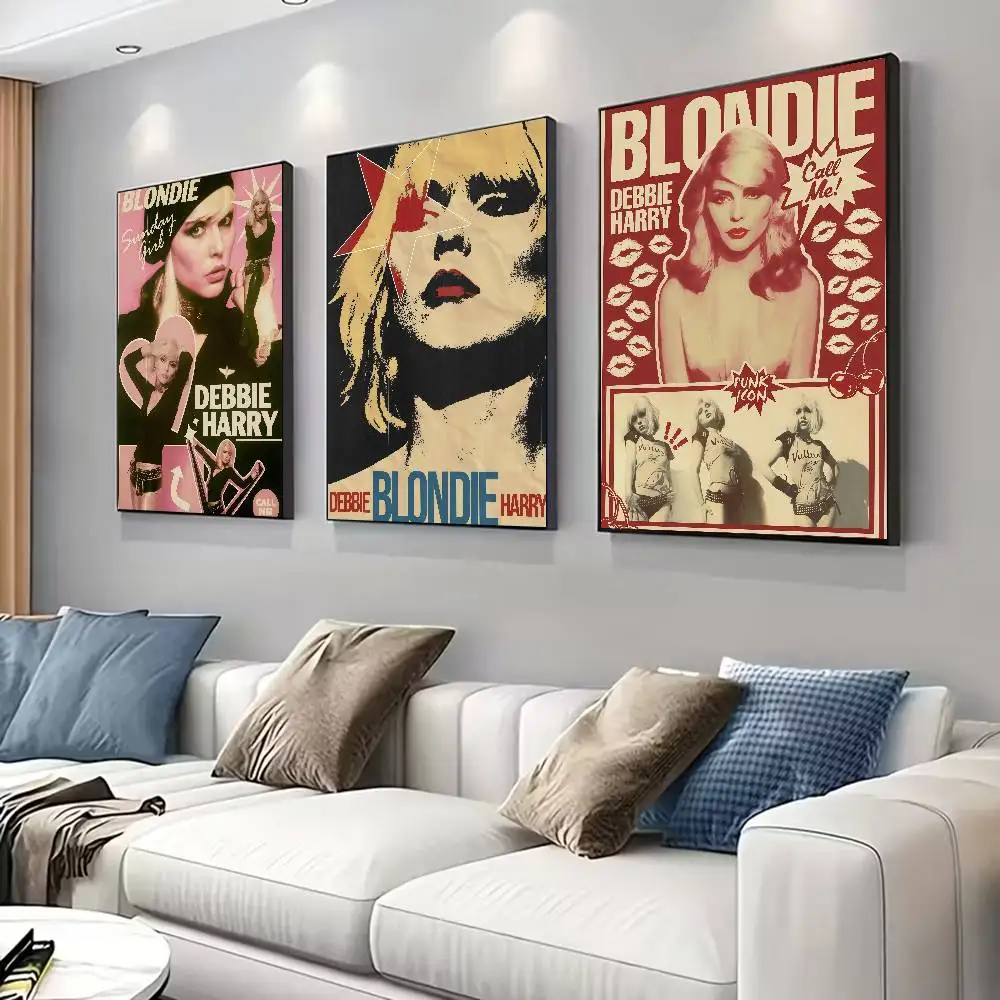 D-Deborah Harry Poster for Modern Decor in Home Offices, Bedrooms, Living Rooms, Kitchens, Bathrooms.