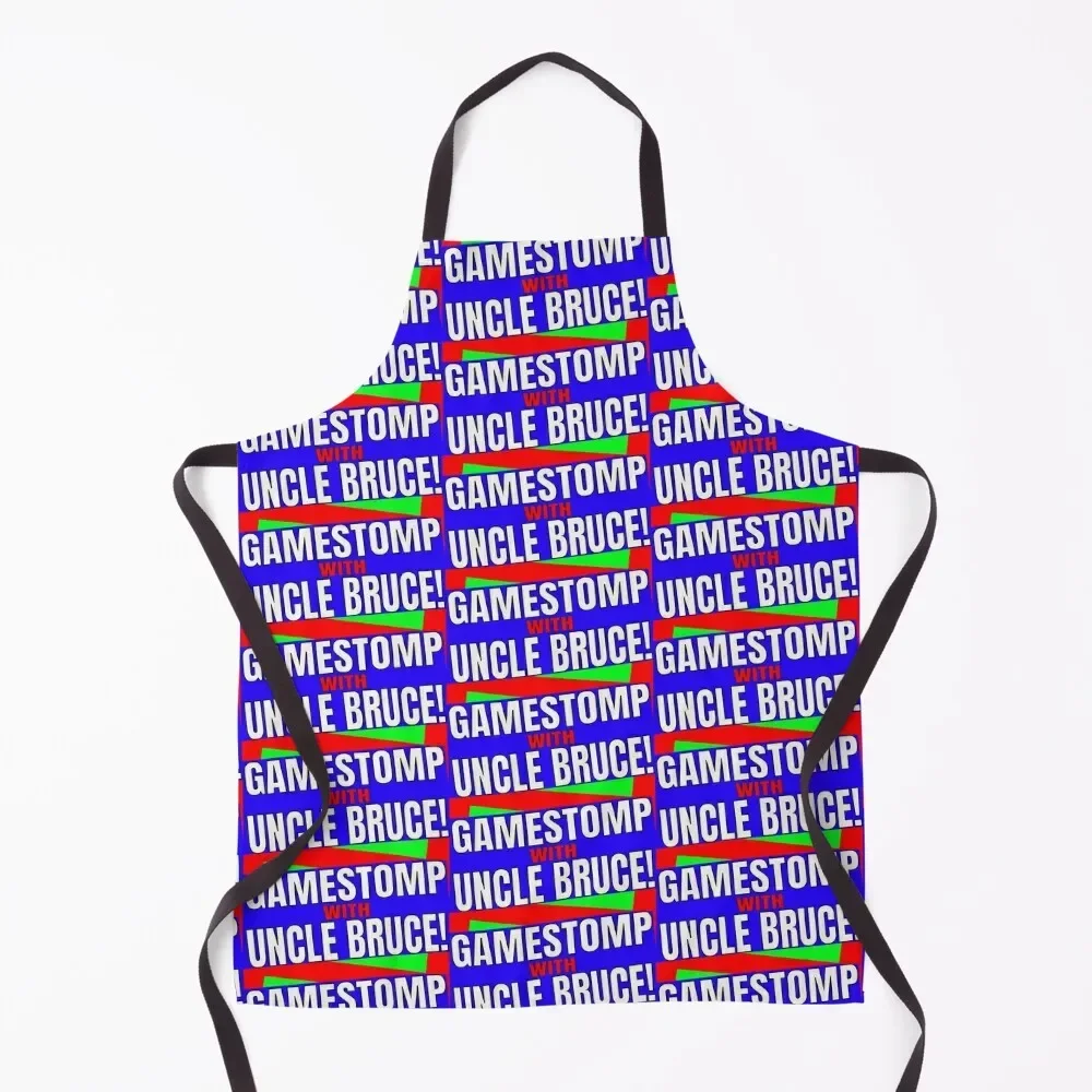 Gamestomp With Uncle Bruce Apron Cooking Things For The Home Chef jacket men Apron