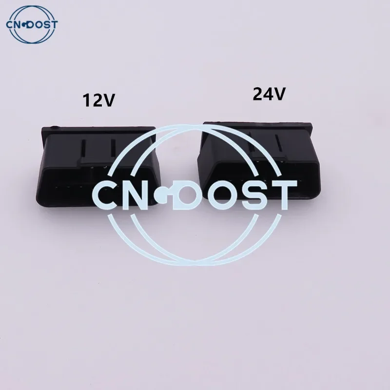 1 Set 16 Pin 12V 24V AC Assembly Automobile OBD2 Connector 16pin Male Plug OBD II Diagnostic-tool Wire Connector