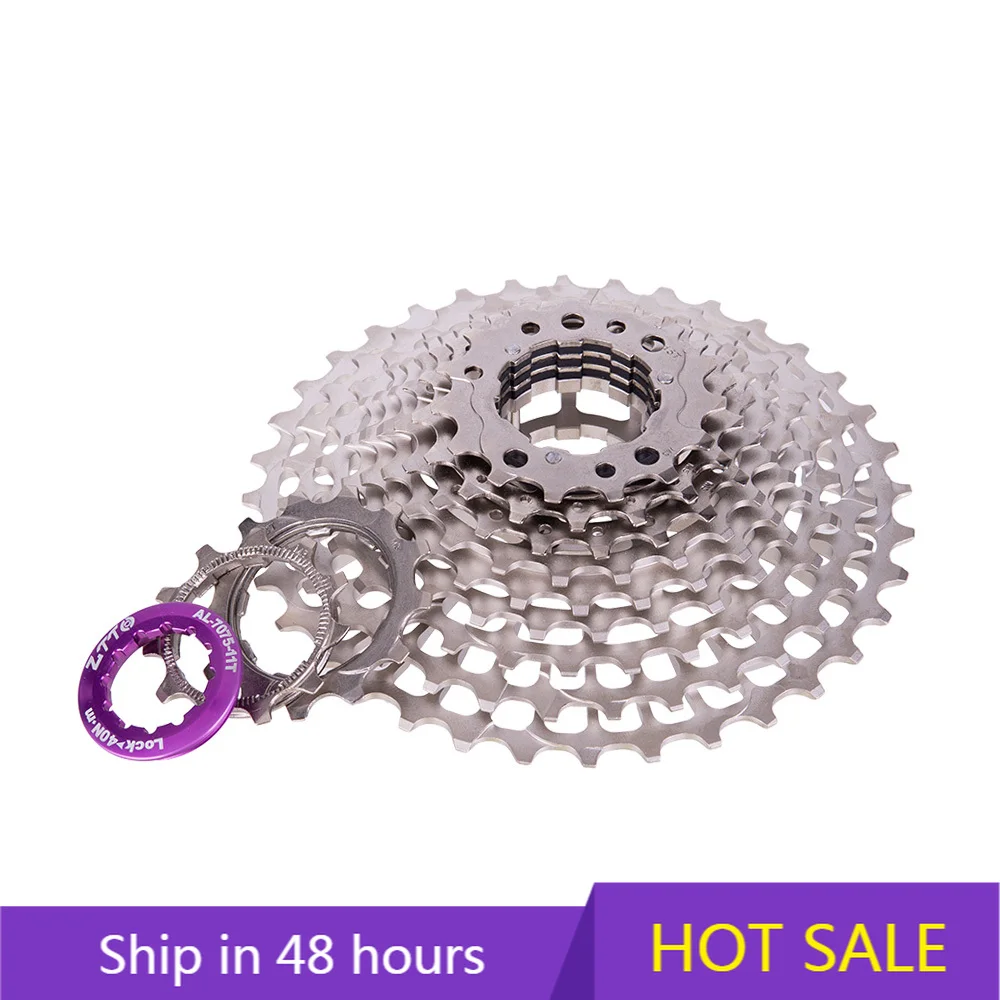

POWER LEAP ZTTO SLR CNC Road Bike 11 Speed 11-28/32/34/36T Bicycle Cassette Gravel Bike Ultralight Freewheel 22s Flywheel K7 11V