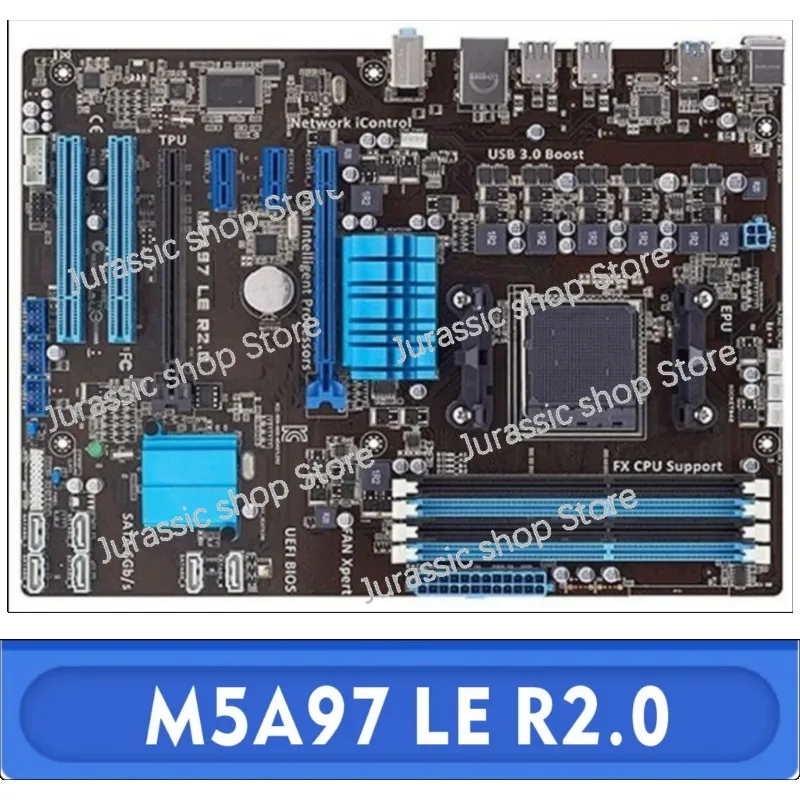 Для материнской платы M5A97 LE R2.0 разъем AM3/AM3 + DDR3 100% тестирование Для материнской платы M5A97 LE R2.0 разъем AM3/AM3 + DDR3 100% тестирование