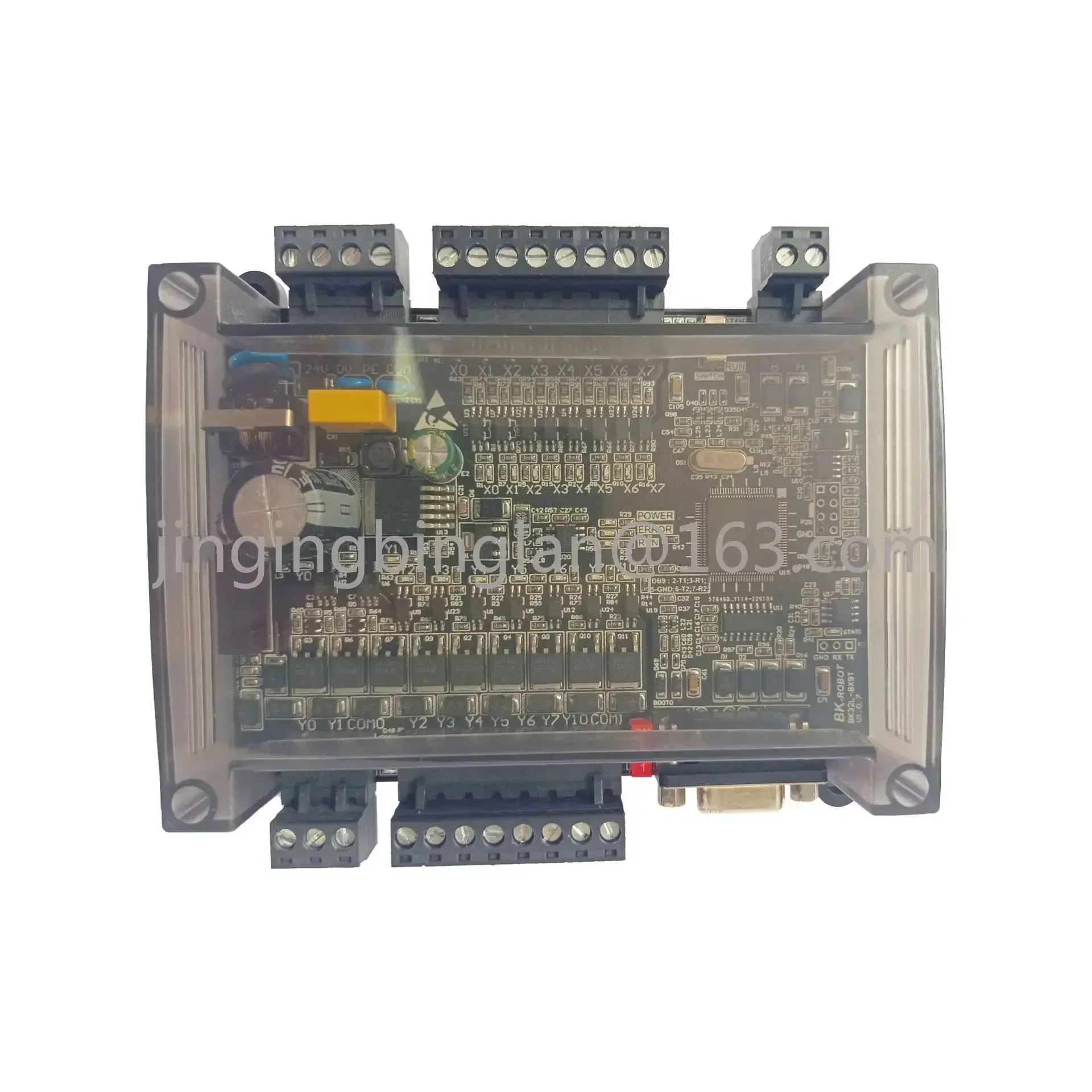 board 17MT Mitsubishi Fx3U dual serial port BK32L-8X9T controller 485 control board PLC industrial control 16MT