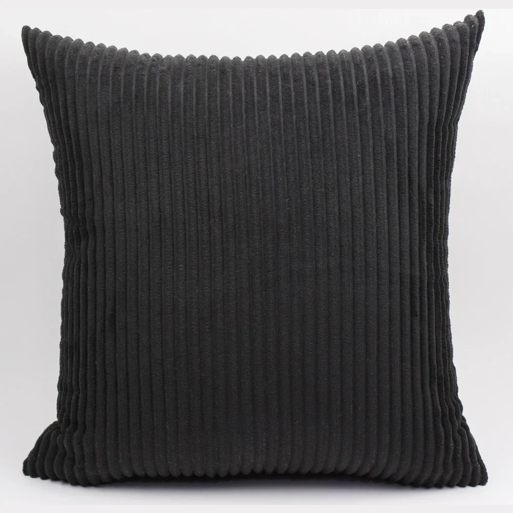 Striped Corduroy Sofa Cushion Cover 40x40cm /45x45cm /50x50cm /60x60cm /65x65cm /70x70cm Throw Pillowcase Decorative Pillowcase