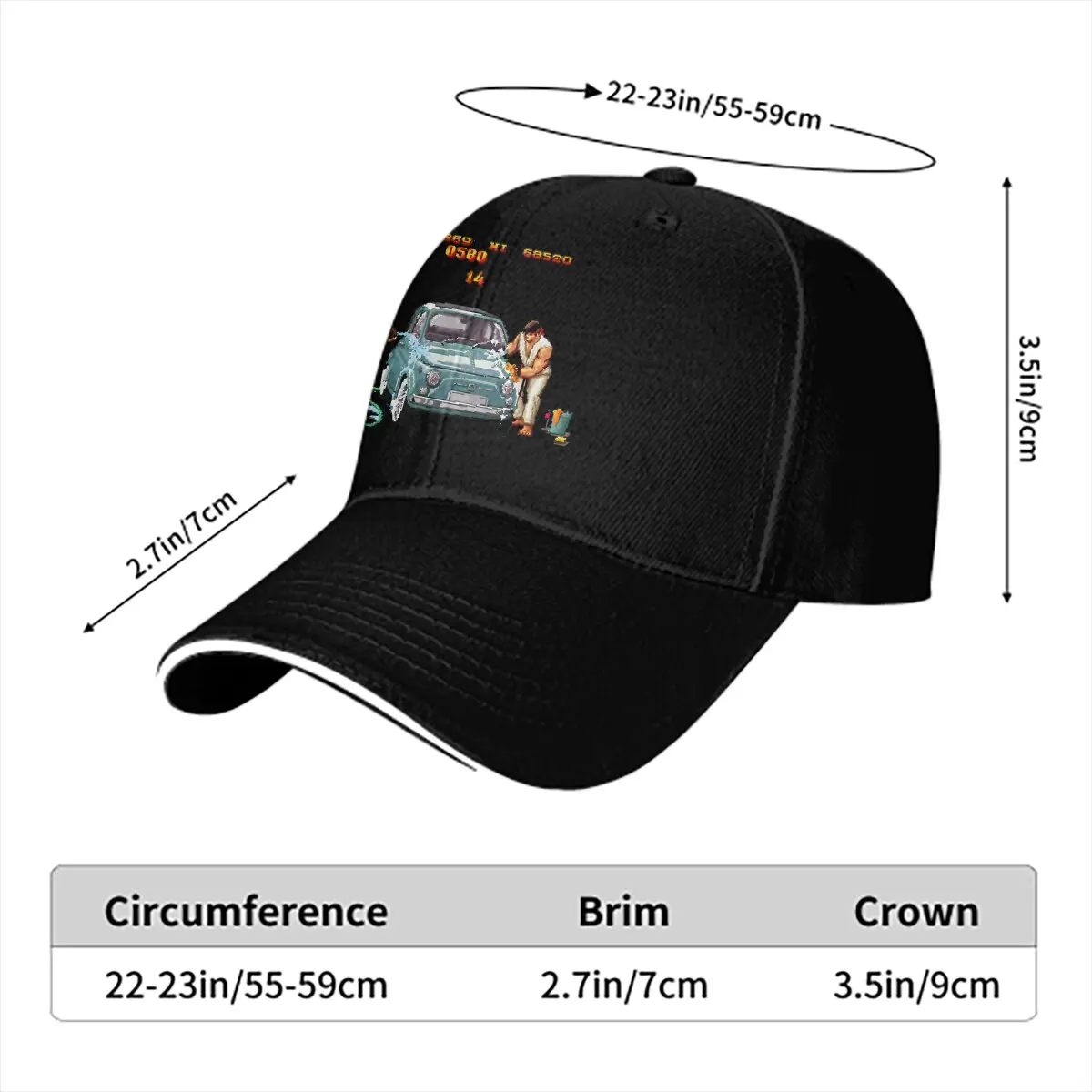 Topi bisbol desain cuci mobil pria, topi perlindungan Snapback tempur Jalan hadiah