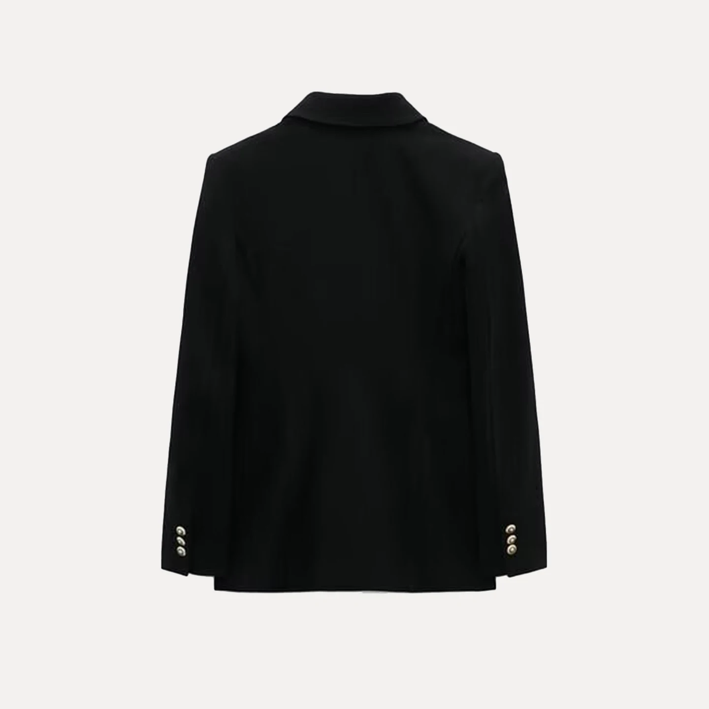 Z Damen Faion Slim Fit Casual Pendelanzug Jaet 2025 New Sle Long Sve Zweireihiger Anderer Sle Stoff