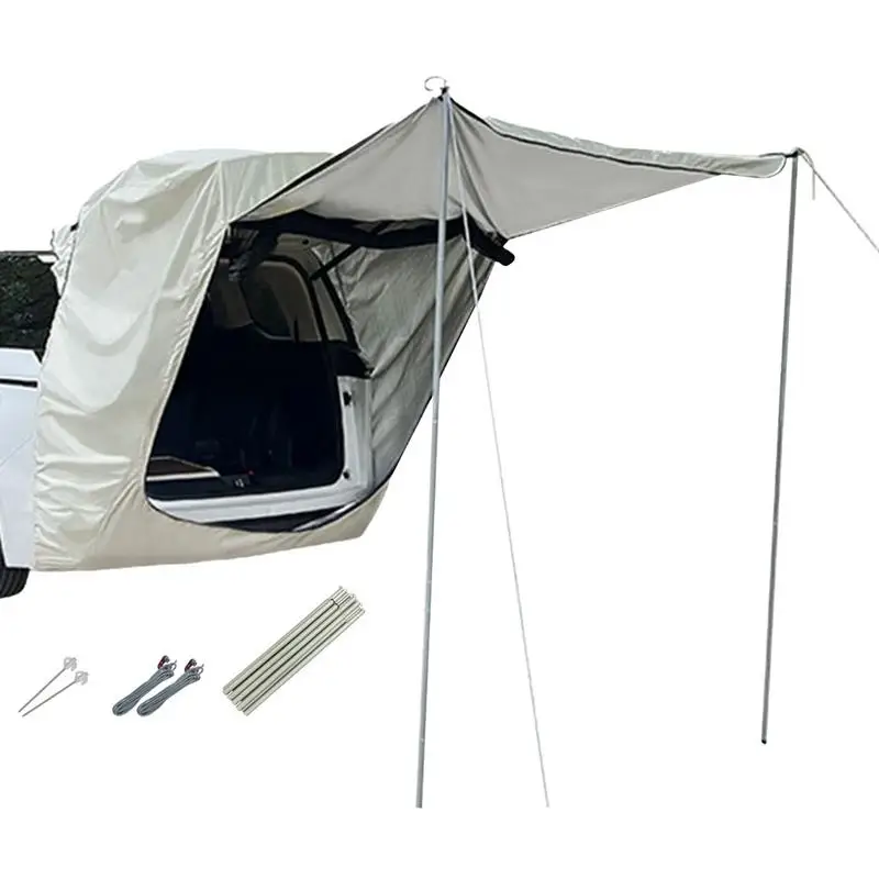 

Car Trunk Sunshade Rainproof Rear Tent Self-driving Car Tail Tent Tour Barbecue Hiking Tent Sunshine-Proof Camping Equipment